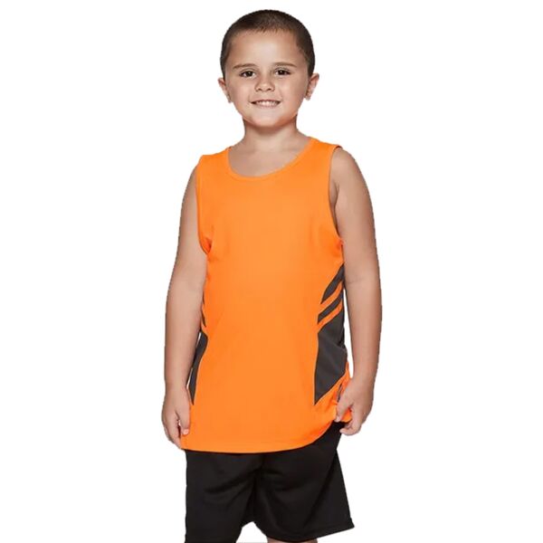 Kids Tasman Singlets Thumbnail